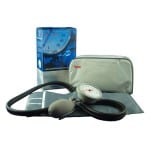 Sphygmomanometer (Blutdruckmessgerät mit Stethoskop) im Vergleich