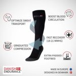 Danish+Endurance Kompressionsstrümpfe für Damen und Herren