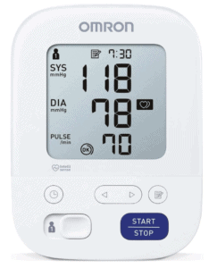 Omron X3 Comfort Blutdruckmessgeraet Display