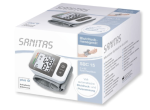 Sanitas SBC 15 Handgelenk-Blutdruckmessgerät Verpackung