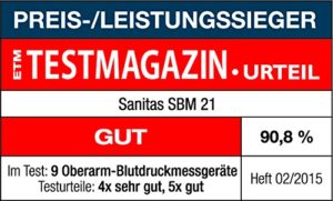 Sanitas SBM 21 für Oberarm4