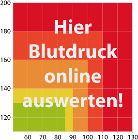 Blutdruck online auswerten